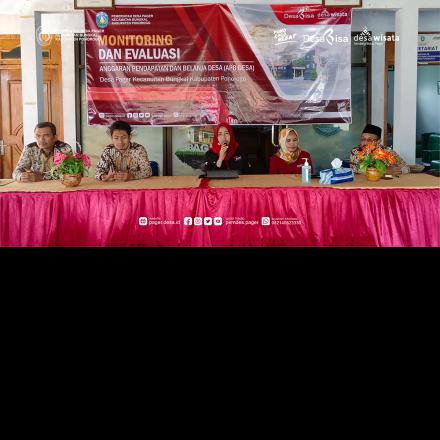 MONITORING DAN EVALUASI (MONEV) KECAMATAN BUNGKAL
